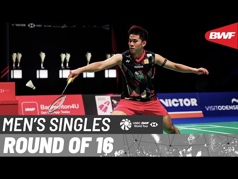 VICTOR Denmark Open 2024 | Kunlavut Vitidsarn (THA) [6] vs. Koki Watanabe (JPN) | R16