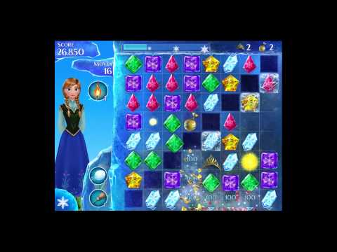 Disney Frozen Free Fall - Level 124 [Gameplay Walkthrough]