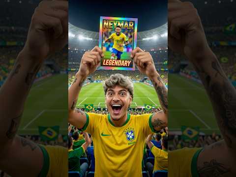 Encontrei a Figurinha mais Rara do Neymar 🤩