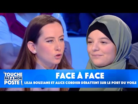 Wearing the veil: the tense face-off between Lilia Bouziane and Alice Cordier