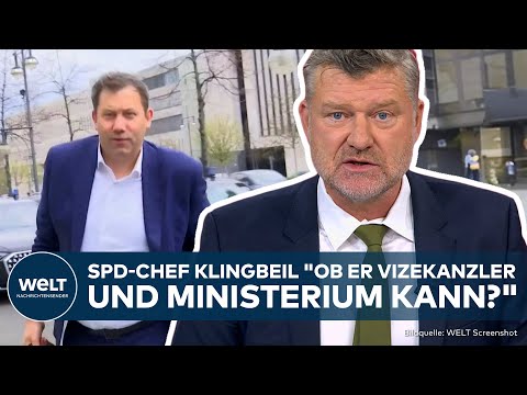 SPD-MINISTER: "Die schwächste Entscheidung ist der Vizekanzler!" Sozialdemokraten ohne Esken!
