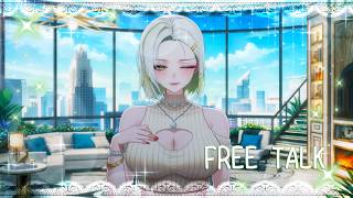 【Free talk】스티커놀이 재미있따 히히🐍✨ #vtuber