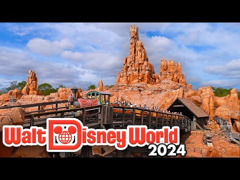 Big Thunder Mountain Railroad 2024 - Magic Kingdom Ride at Walt Disney World [4K POV]