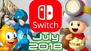 10 Nintendo Switch Games Coming July 2018!