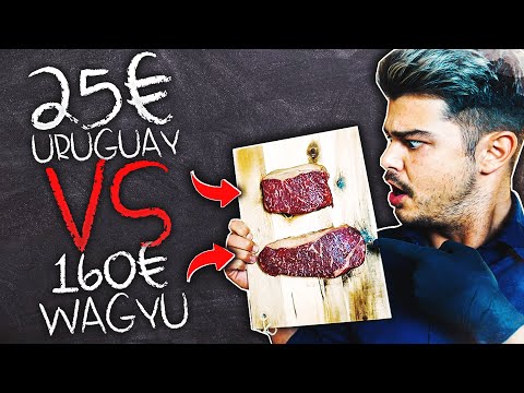 25€ URUGUAY Steak VS 160€ WAGYU Steak  | #Vassili