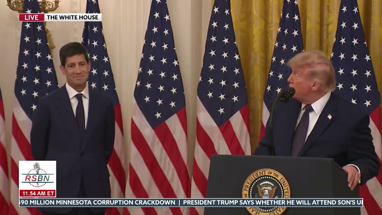 FULL EVENT: President Trump Hosts Swearing-In Ceremony for the Federal Reserve Chairman - 05/22/26