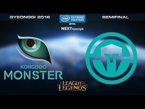 LoL - Kongdoo Monster vs. Immortals [Game 3] - Semifinal - IEM Gyeonggi 2016