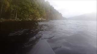 preview picture of video 'Canoeing from Gairlochy to Glas dhoire Trailblazer Rest'