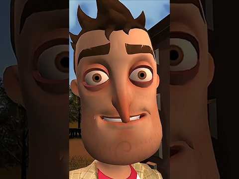 What a rude neighbour. #shorts #helloneighbor #helloneighborgame