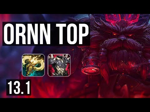 ORNN vs YONE (TOP) | 1/0/4, 400+ games | EUW Grandmaster | 13.1