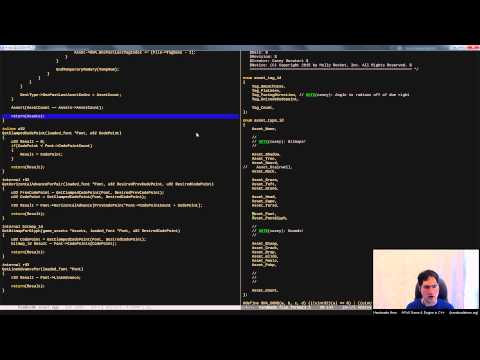Handmade Hero Day 170 - Defining Font Metadata