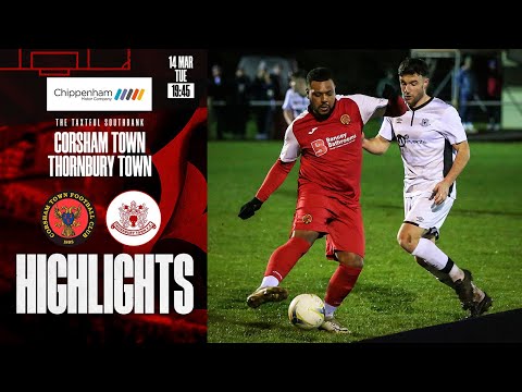 Corsham Town FC 4 V 0 Thornbury Town FC - Hellenic Premier Match Highlights