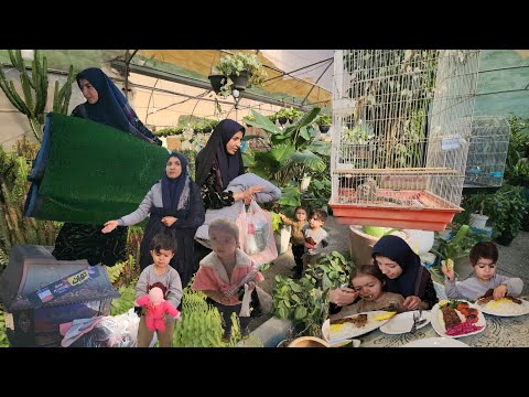 An indescribable joy: Umm al-Binin, and happiness, from buying household items, and a delicious meal