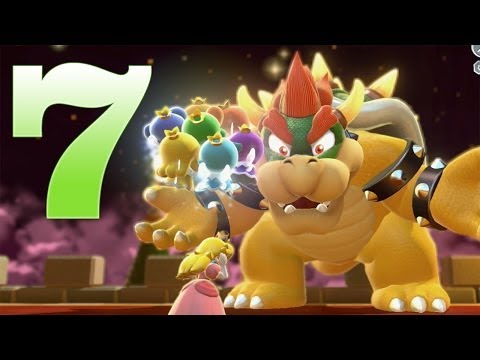 Super Mario 3D World 100% - World 7 - Castle World (Part 7)