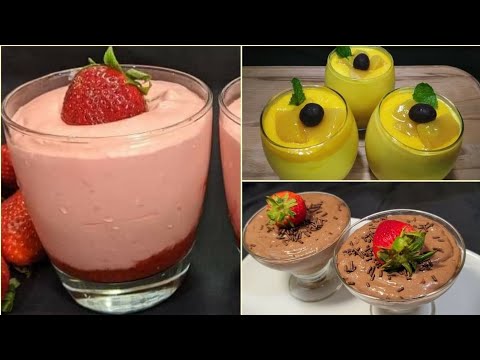 3 Easy No-Bake Dessert l Ramadan Special Recipes | Pakistani Mom In USA