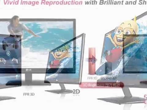 LG CINEMA 3D MONITOR (D2342P) LED Stereoscopic