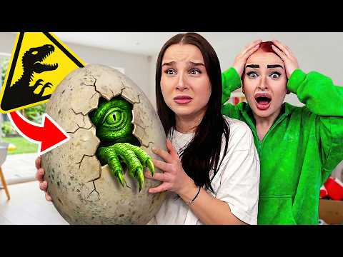 ICH HABE EIN XXL DINO EI GEFUNDEN ! 😱 🦖 (Es bewegt sich...)