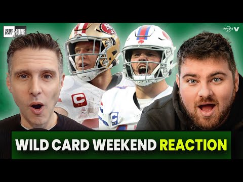 NFL WILD CARD WEEKEND REACTIONS: Bills-Jaguars, Niners-Eagles, Rams-Panthers, Packers-Bears