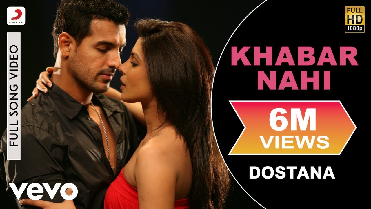 Khabar Nahi Lyrics | Dostana | Vishal Dadlani, Shreya Ghoshal | Vishal Shekhar