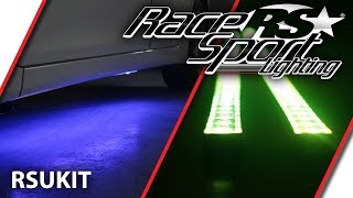 Race Sport Lighting (RSUKIT): ColorADAPT® Adaptive RGB LED Solid Underbody Kit with Remote