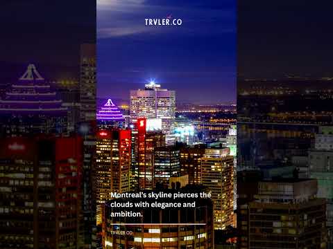 Explore Montreal Like Never Before! #montreal #travelreels #canadatravel