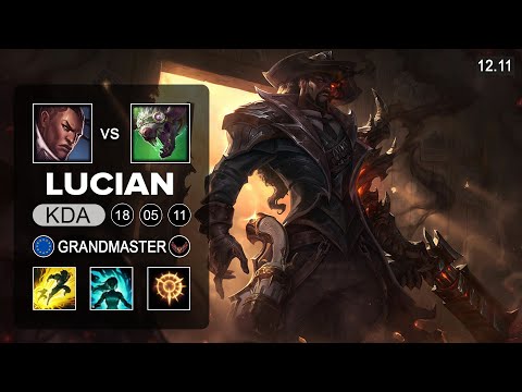 Lucian vs Twitch ADC - EUW Grandmaster - Patch 12.11 Season 12