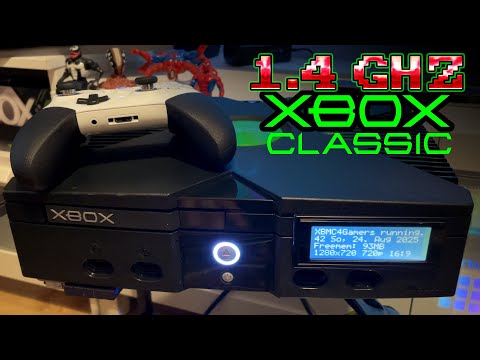 Extremely rare and expensive! The construction of an Xbox Classic 1.4GHz console!