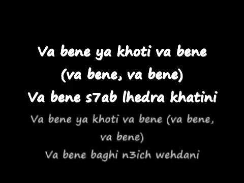 ►La Fouine feat Reda Taliani   Va Bene PAROLES By Nounou Manita Hors La Loi