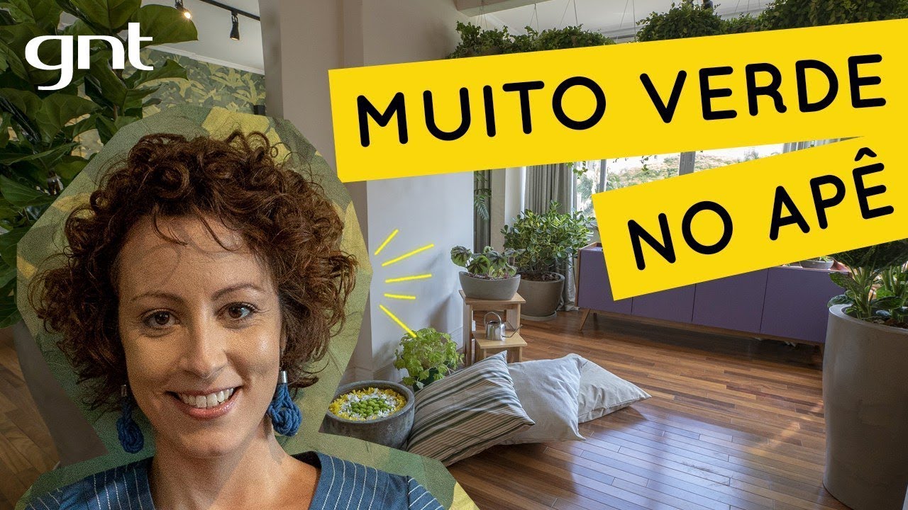 Apartamento ensolarado com cinquenta tons de verde 🌿 | Jardinagem | Carol Costa