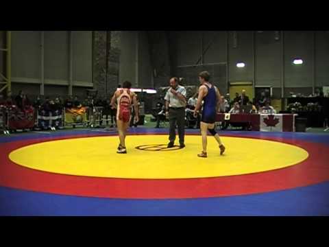 2014 Junior National Championships: 55 kg Sam Jagas vs. Alex Moher