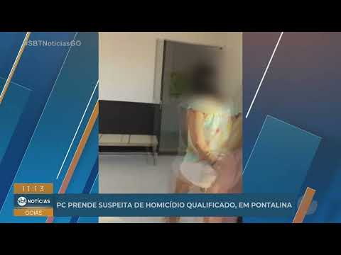 Polícia prende suspeita de homicídio em Pontalina
