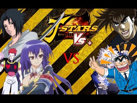 J-Stars Victory VS+: Sasuke/Medaka/Hisoka VS Joseph/Killua/Kankichi
