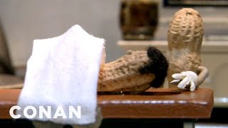 John Travolta&#39;s Massage: Conan Peanut Players - CONAN on TBS