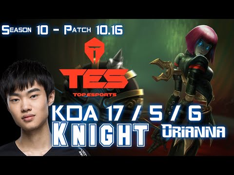 TES Knight ORIANNA vs PANTHEON Mid - Patch 10.16 KR Ranked