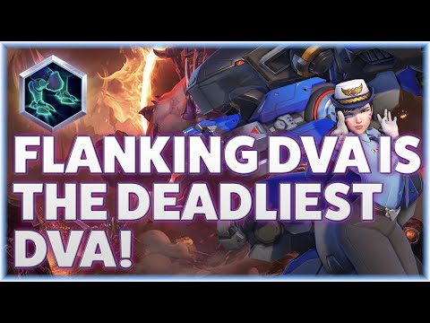 DVA Bunny Hop - FLANKING DVA IS THE DEADLIEST DVA! - Grandmaster Storm League