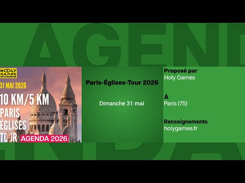 Agenda du 27 avril 2026