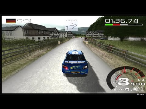 PS2 WRC: Rally Evolved Championship Mode: Germany