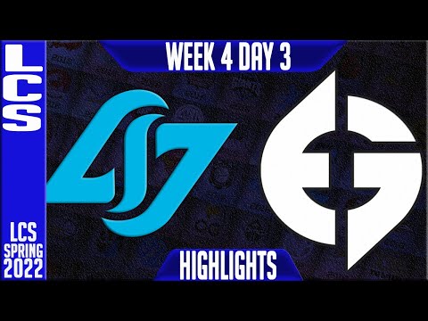 CLG vs EG Highlights | LCS Spring 2022 W4D3 | Counter Logic Gaming vs Evil Geniuses