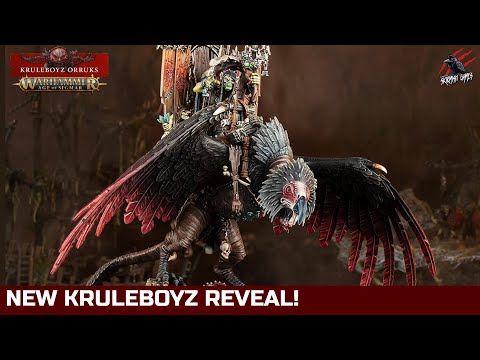 NEW KRULEBOYZ REVEAL! Gobsprakk Shaman & Corpse Rippa Vulcha Killabeak - Warhammer Age Of Sigmar