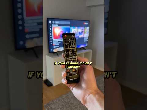 How to FIX Samsung TV Not Working – Quick Soft Reset