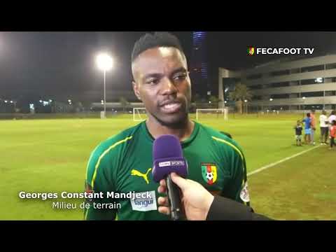 Georges Constant Mandjeck: " On respecte tous nos adversaires "