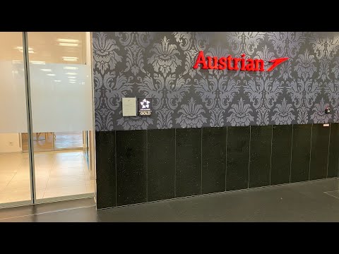 Lounge executivo da Austrian Airlines (fora Schengen) - VIE