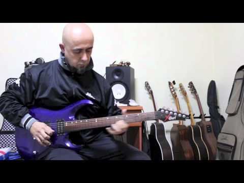 Murat ibze - Pink Floyd - Comfortably Numb (fretless guitar-perdesiz gitar)