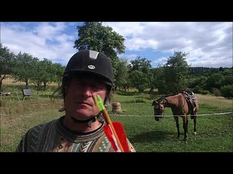 Turkish (horse) archery bow and sword combination