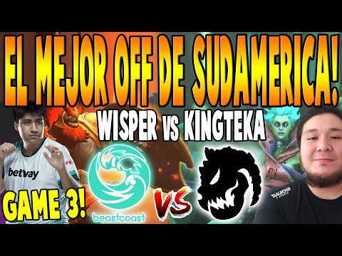 BEASTCOAST vs BALROGS [GAME 3] BO3 - "Wisper vs Kingteka" - DPC SA TOUR 2 SPRING 2022 DOTA 2