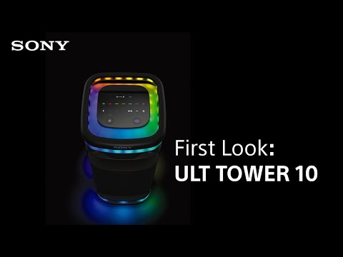 First Look: Sony ULT TOWER 10 - Ultimativer Bluetooth-Party-Lautsprecher mit ULT POWER SOUND