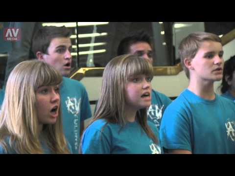 Antelope Valley Children's Choir sings at City Hall