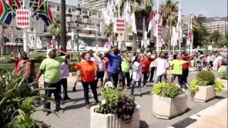 "A-TRAIN--Duke Ellington Flash Mob" Duke Ellington School of the Arts Show Choir Monaco