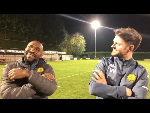 Merstham 2-0 Cray Wanderers | Frank Wilson & Barry Hayles Interview