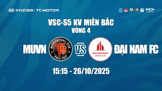 Download the video "🔴TRỰC TIẾP: MUVN - ĐẠI NAM FC | HYUNDAI THÀNH CÔNG CUP 2025 (VSC-S5) - VÒNG 4"